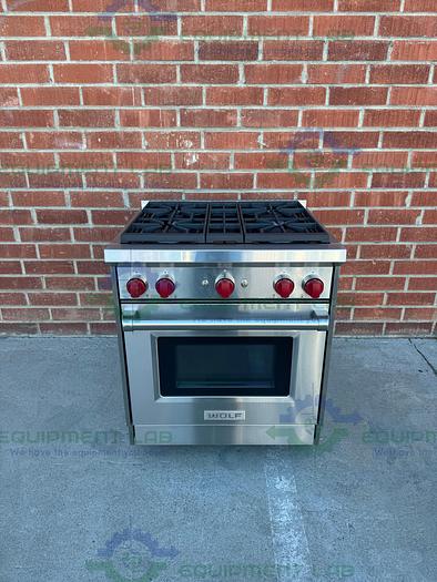 Wolf GR304 Stainless Steel Natural Gas Range / Oven 30", 4.4 cu. ft