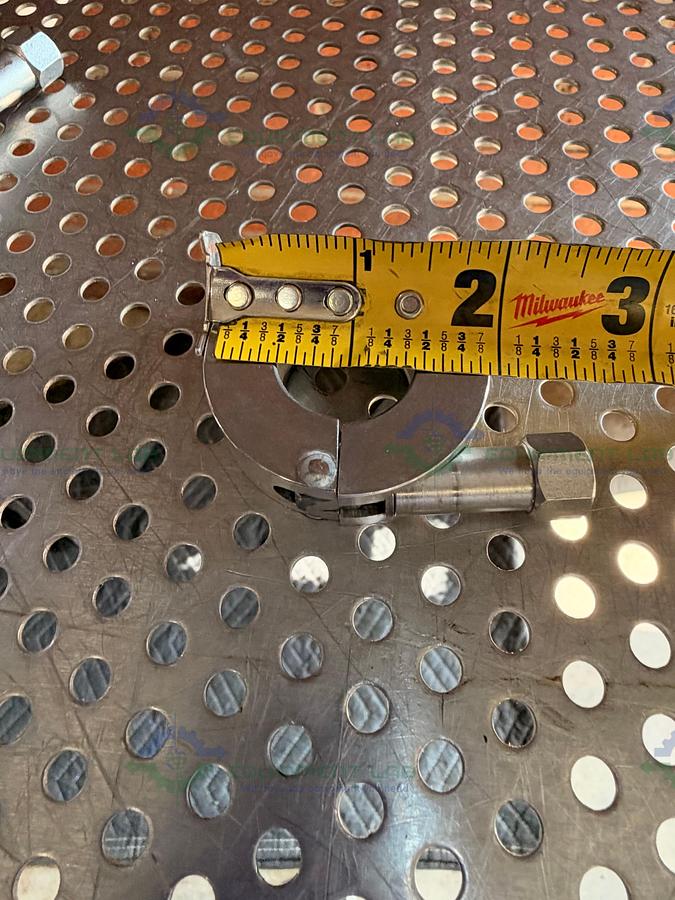 Used Lot of 10 - AN Corp Stainless Steel KF 16/10 Vacuum Clamp