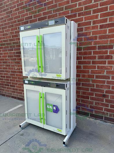 Used Caron  7410-5-1 CO2 Dual Stacked Laboratory Incubator 45°C, 115V