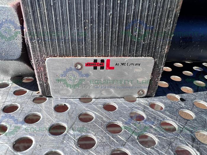 Used Hydro Line  N5N 6x3N-2.5-2-S-H-N-1-1 Hydraulic Cylinder