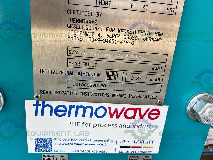 Used Centec  ADoS, Flash Pasteurization & Carbonator Skid 26 GPM