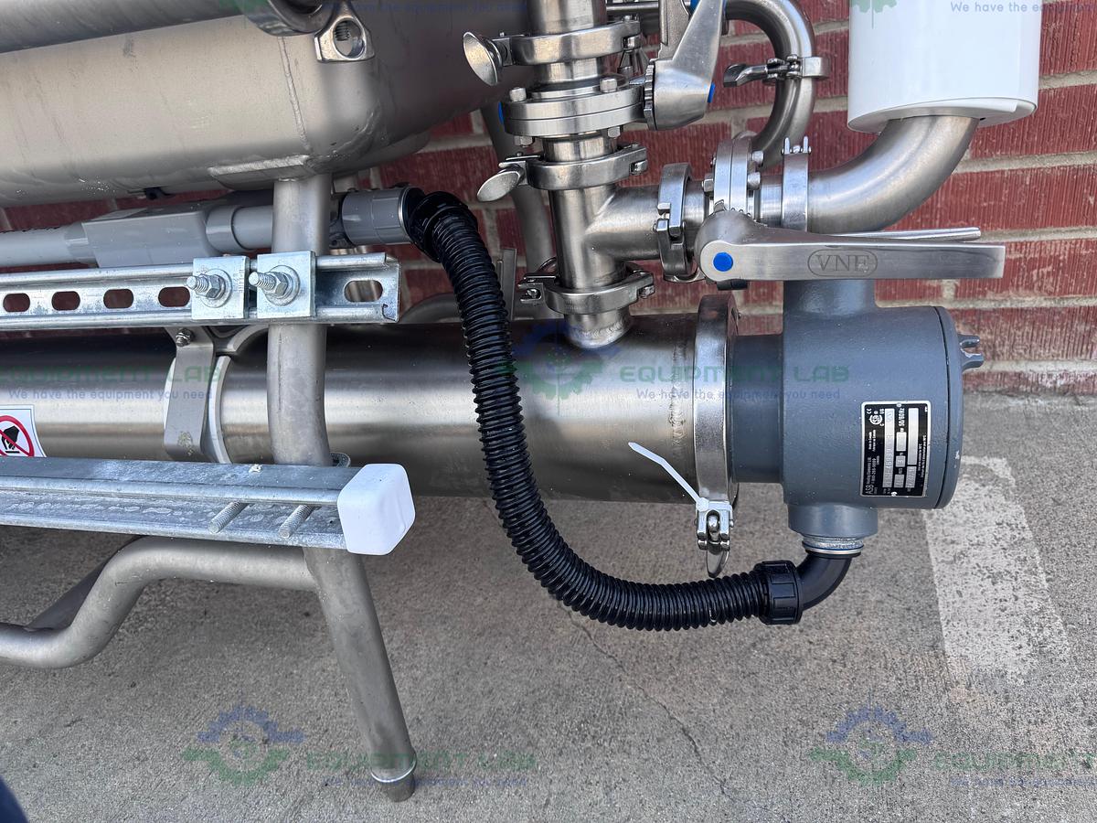 Used Sani Matic Stainless Steel 350 Liter COP System Parts Washer Skid