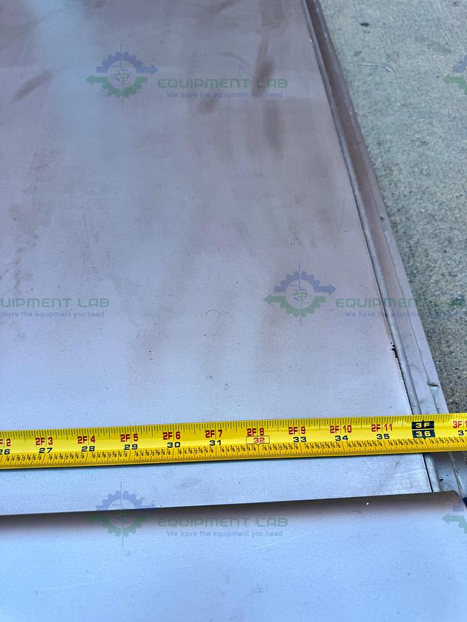 Used Mettler Toledo 2888 Stainless Steel Scale w/ HAWK Readout 1000 lbs  36 x 36