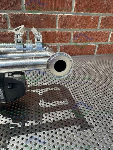 Used 4 ITT Pure Flo Advantage Stainless Steel Diaphragm Valve w/ 1" Sanitary Fitting