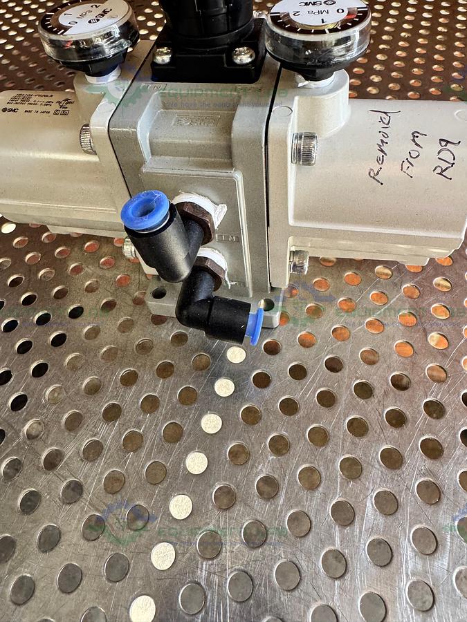 Used SMC VBA10A-F02GLN Booster Regulator  0.1-1.0 MPa