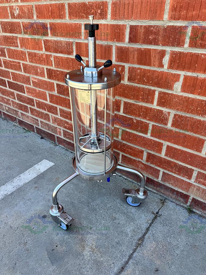 Used Cytiva / GE / Pharmacia BPG / Schott 200 / 500 Chromatography Column
