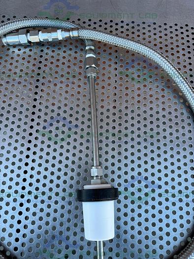 Used Unbranded Stainless Steel Braided Hose 82" w/ Sensor, Quick Release Fitting