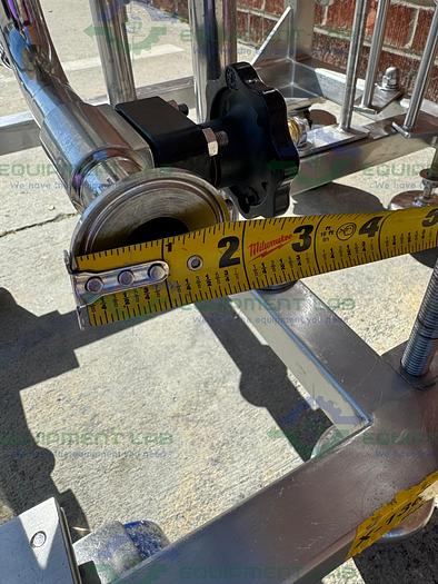 Used Allegheny /Millipore Stainless Steel Double Cartridge Filter Housing Skid 9" &4"