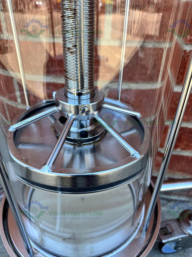 Used Cytiva / GE / Pharmacia BPG / Schott 200 / 500 Chromatography Column
