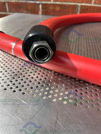 Used Unbranded  Insulated Flexible Chiller Hose 120" w/ 1" Female Threaded to Male