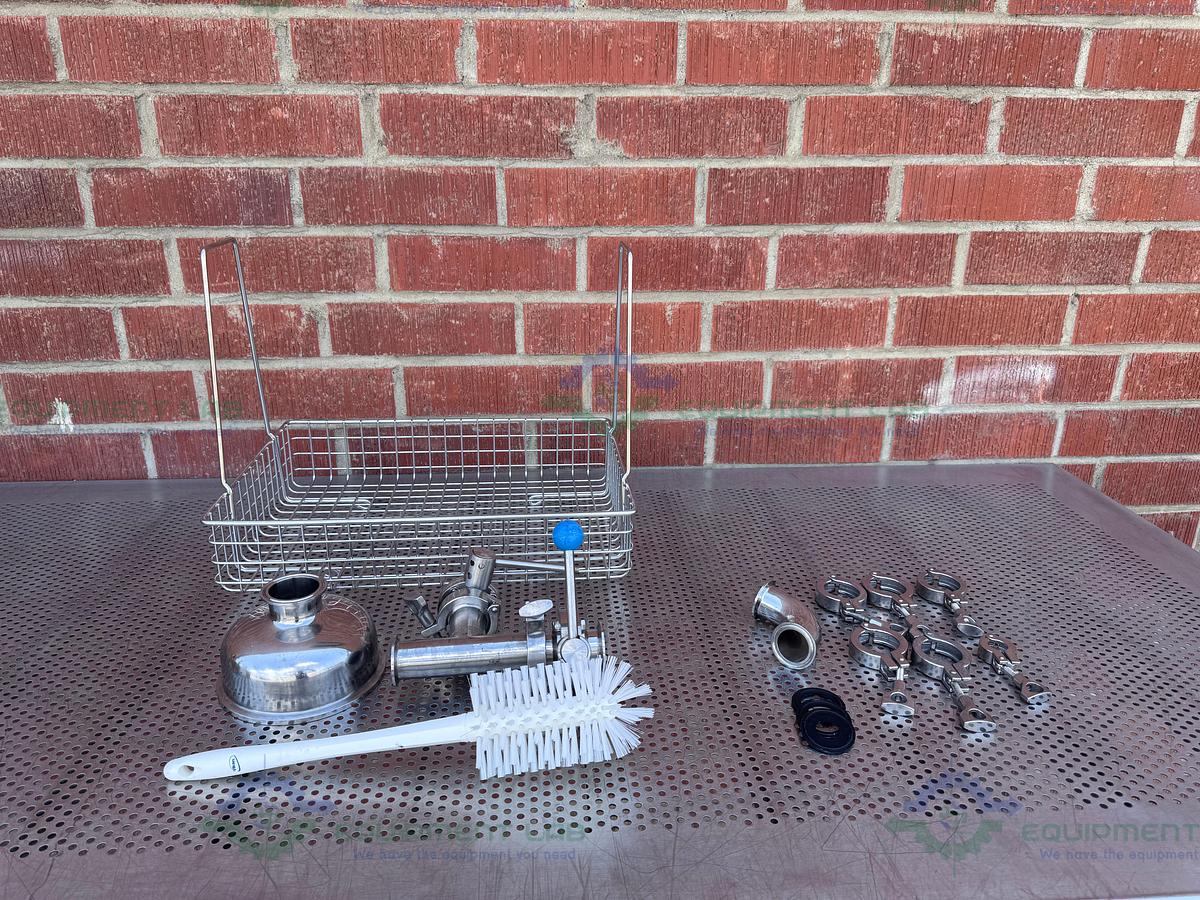 Used Sani Matic Stainless Steel 350 Liter COP System Parts Washer Skid