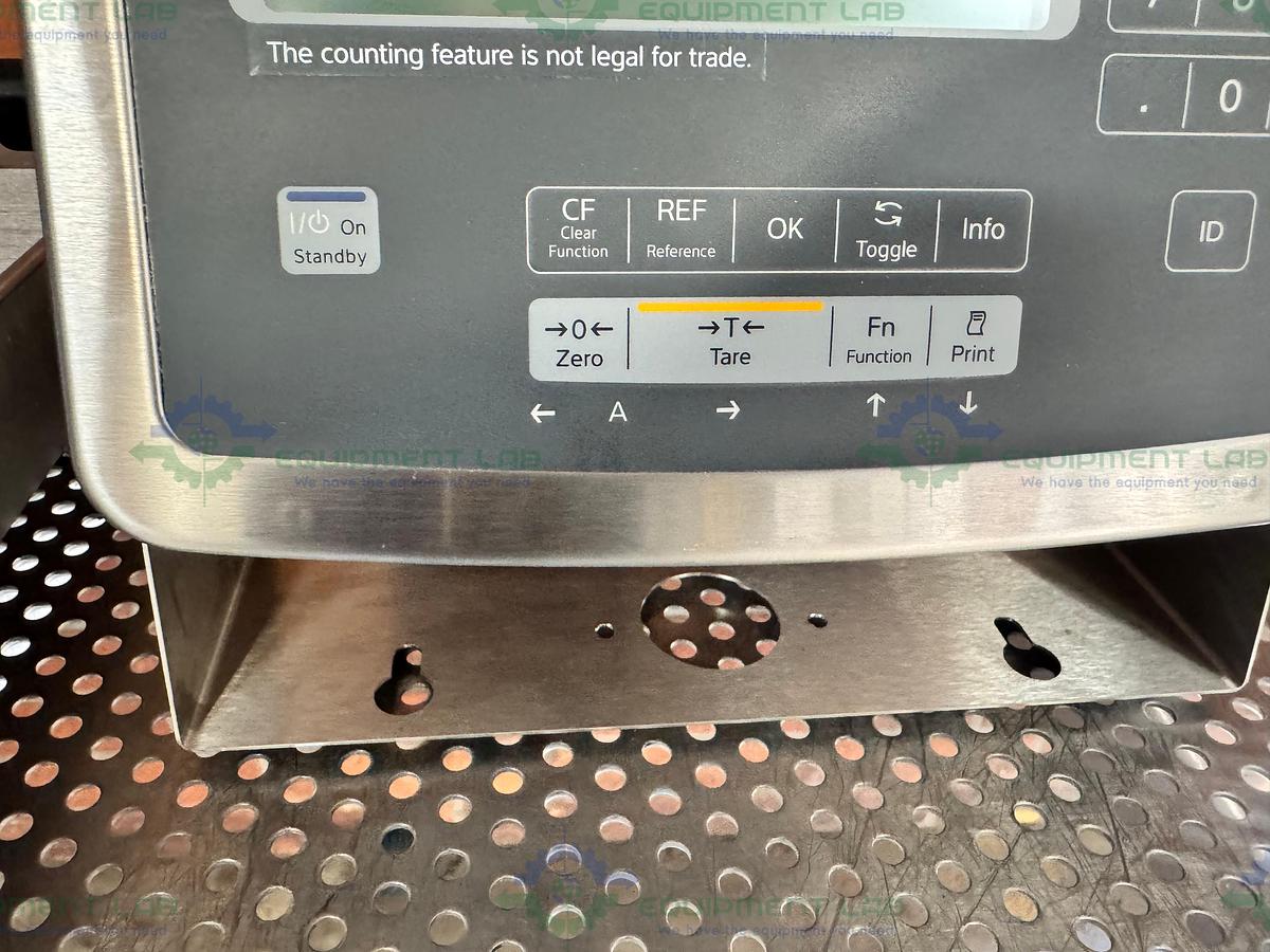 Used Minebea Intec CAPS1U-20CC-LU Stainless Steel Scale 10x10 w/ MIS2UR-V2, 30 LBS