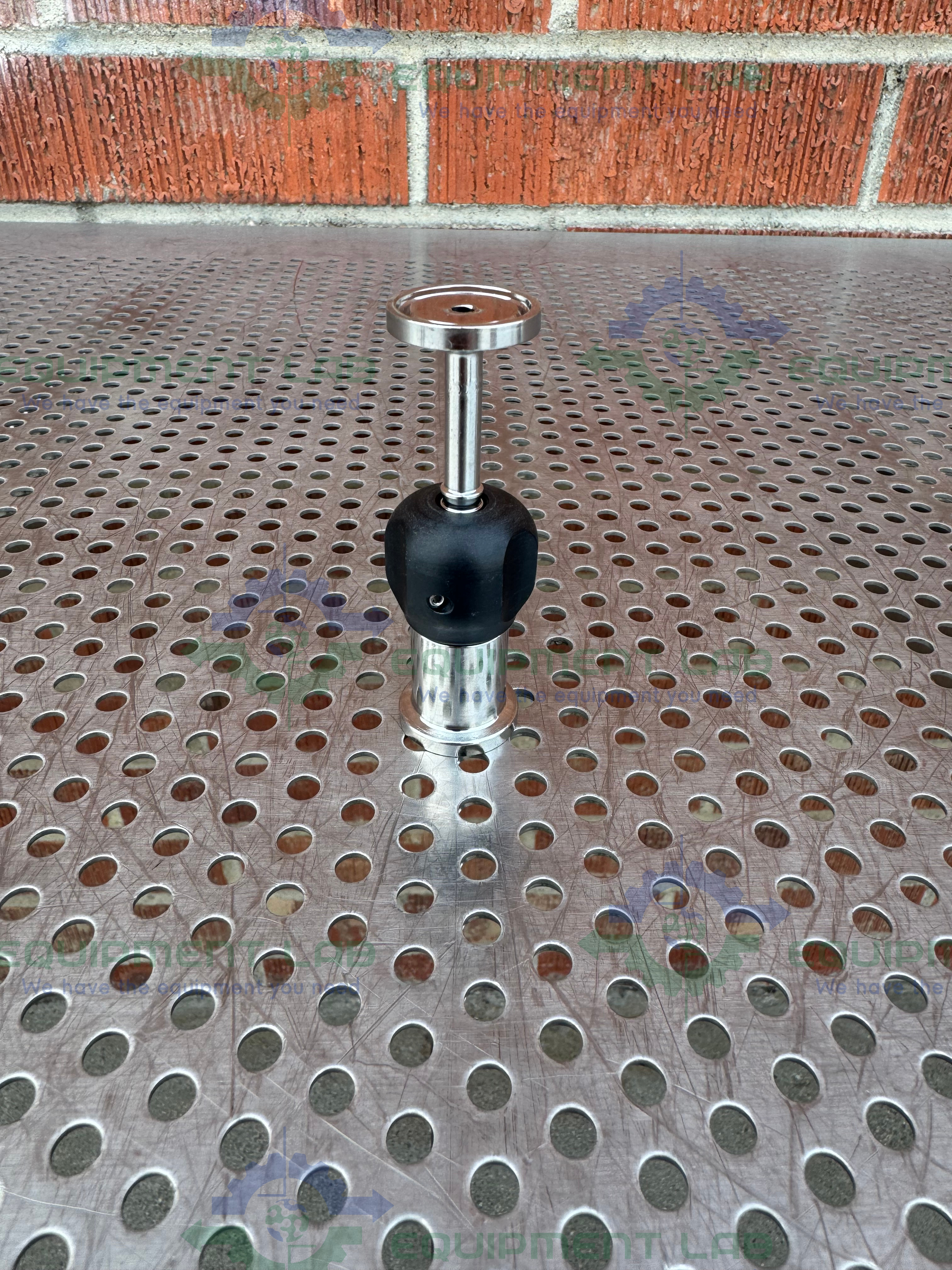 Used Lot of 2 - Fluid Line In Line Diaphragm Valve w/ 1/4 " Sanitary Fitting