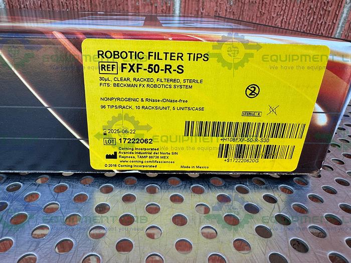 Axygen  FXF-50-R-S Robotic Filter Sterile Pipette Tips 30 µL Compatible w Beckman