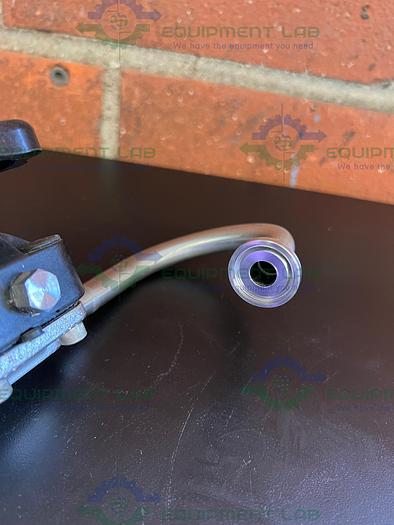 Used ITT Pure-Flo Diaphragm .5-316L-RA20MAX-CWP 150 Valve w/ 1/2" Sanitary Fitting