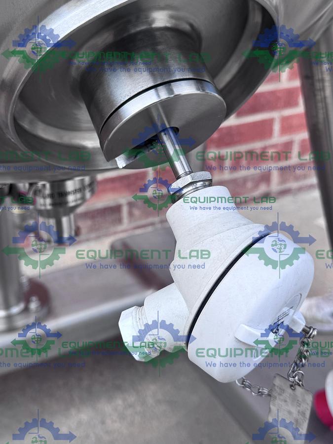 Used Lee Industries 50 Liter Stainless Steel Jacketed Reactor w/Mixer, Scraper MFG 23