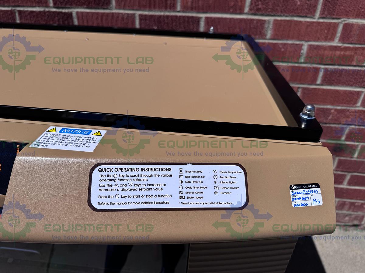 Used Infors HT Multitron Double Stacked CO2 Humidity Incubator Shaker 65°C MFG: 21