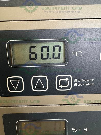 Used Kuhner ISK-1-W Refrigerated Incubator Shaker Humidity w/ Incubator Shaker 60°C