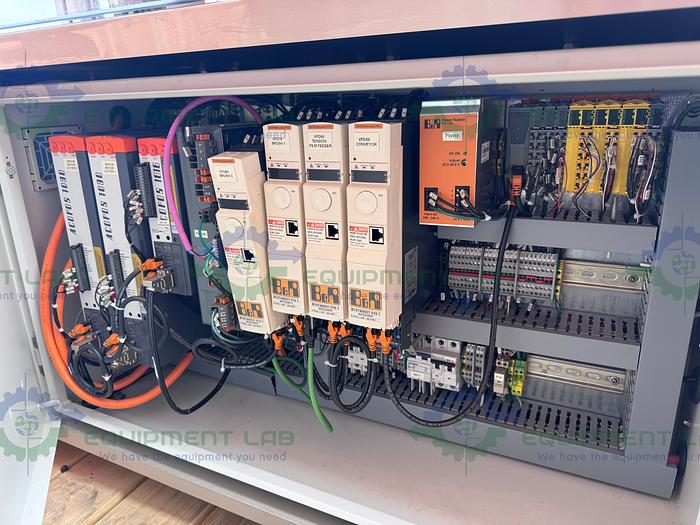 Used Capmatic SleeveStar 300 Full Sleeve Neck Bander Capping & Torquing Machine