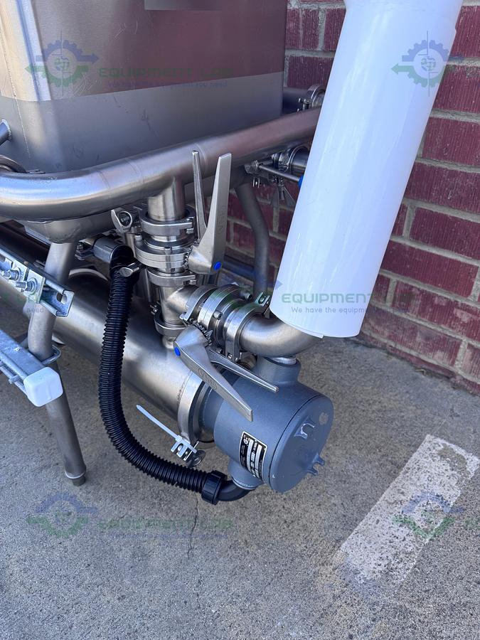 Used Sani Matic Stainless Steel 350 Liter COP System Parts Washer Skid