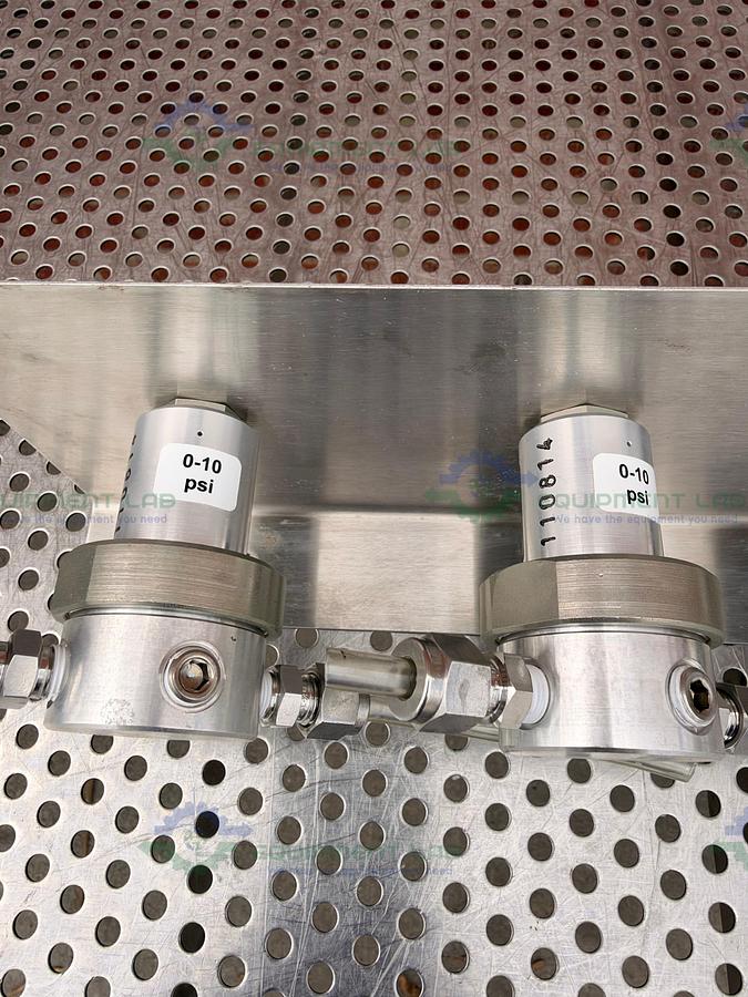 Used Lot of 3 - Porter 8310 Pressure Regulator w/ Ashcroft 15 PSI Gauge