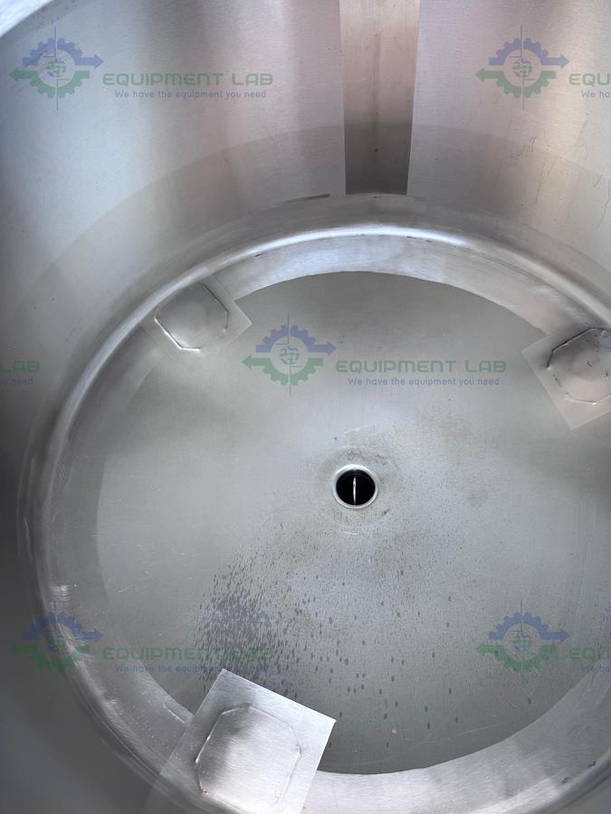 Used GEA 300 Liter Reservoir Tank w/ Fristam FPX742-205 Centrifugal Pump, Controller