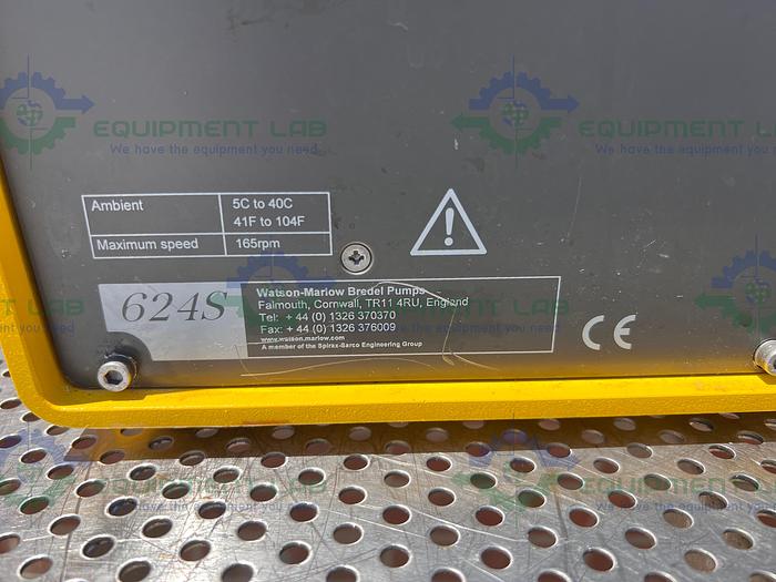 Used Watson Marlow 624S Laboratory Washdown Peristaltic Pump 165 RPM