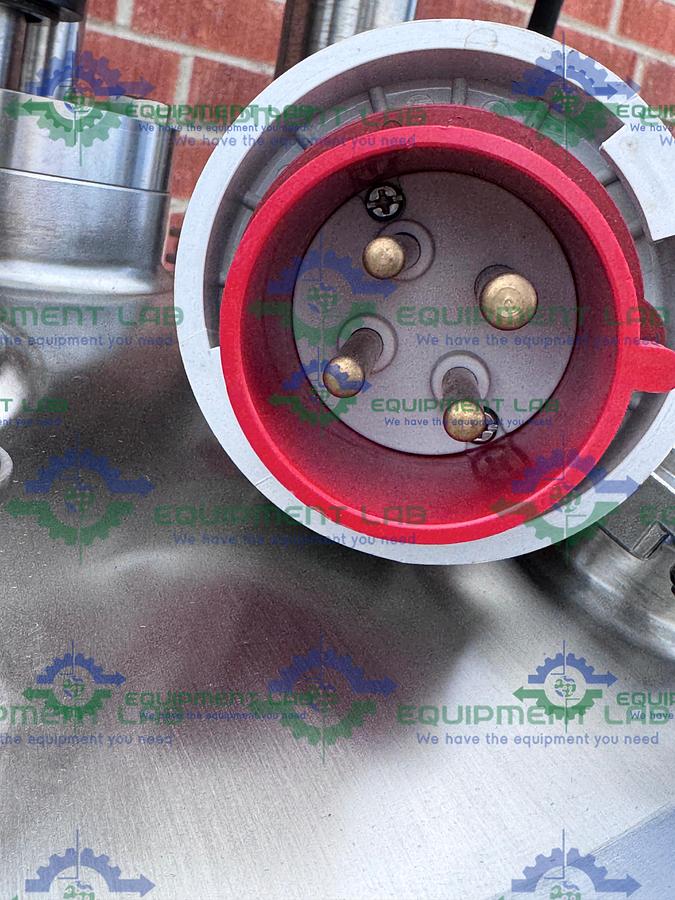 Used Lee Industries 50 Liter Stainless Steel Jacketed Reactor w/Mixer, Scraper MFG 23