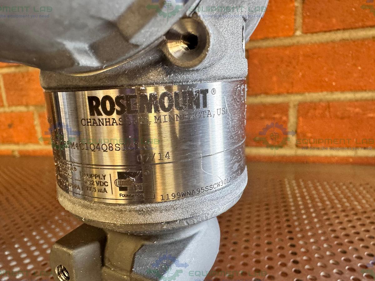 Used Rosemount 3051TG 4A2B21JE5M4C1Q4Q8S1Q16 Digital Pressure Transmitter
