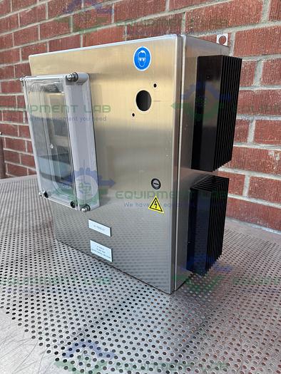 Used Hoffman Stainless Steel Standard Enclosure 17.5" x 11" x 22" w/ Heat Sink