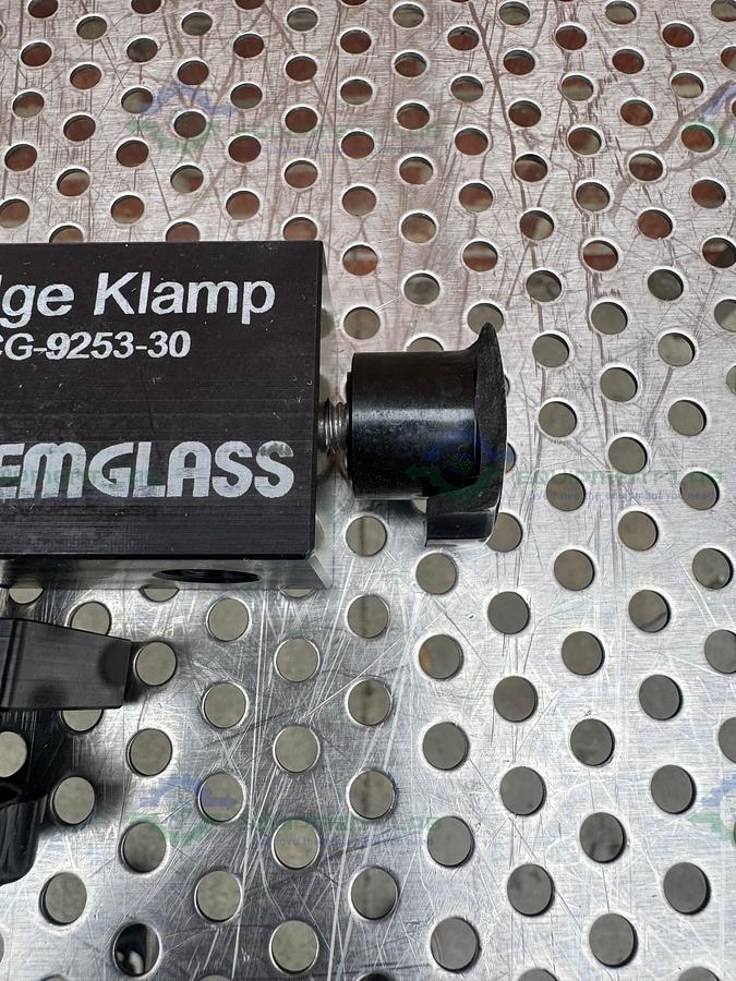 Used Lot of 2 - Chemglass CG-9253-30 Universal Ridge Kwik Klamp II