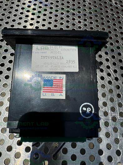 Used Lot of 3 - KEP Kessler - Ellis Products INT69TALIA Electronic Counter