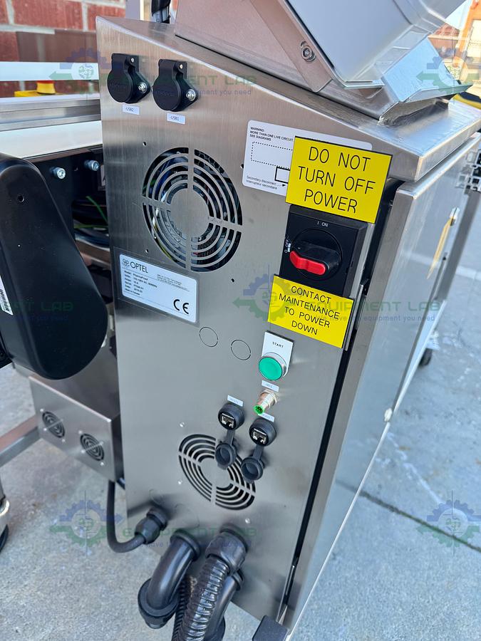 for parts or not working Dorner Stainless Steel Conveyor Inspection Machine w/ Optel Controller