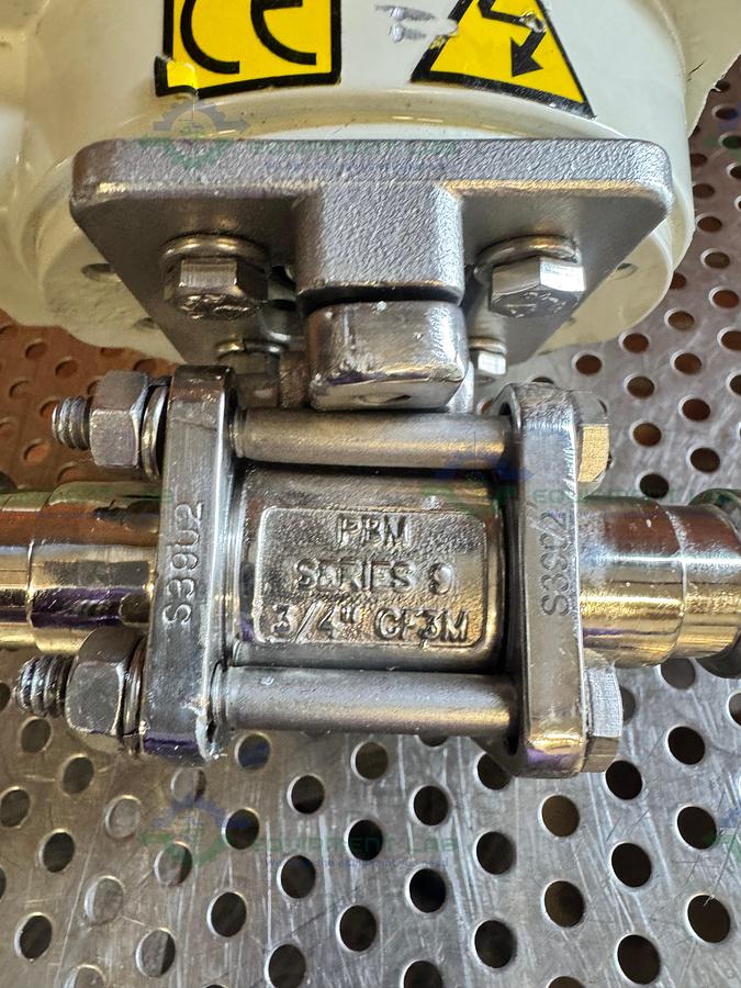 Used Promation P1.B-24N4-DC Precision Actuation Valve w/ 3- Way 3.4" Valve