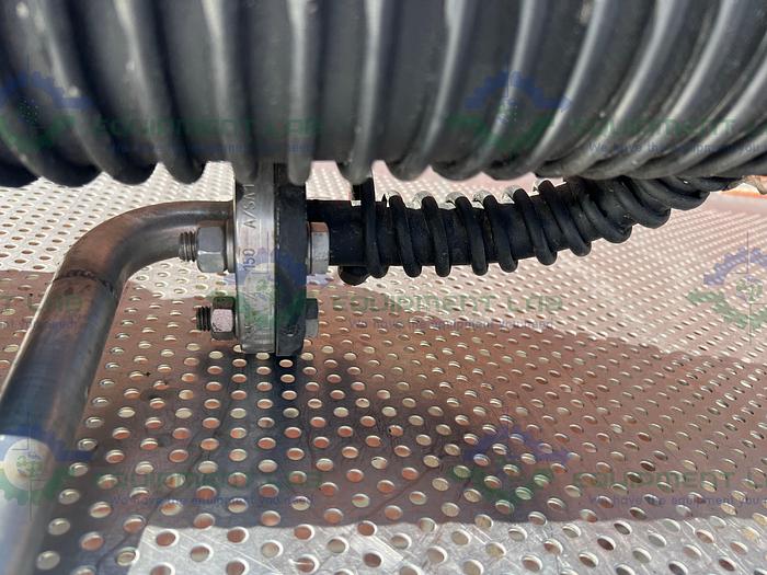 Used Unbranded Diffusion Pump 8" x 36" w/ 4" Stainless Steel Elbow