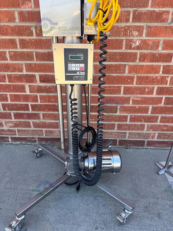 Used Sharpe Mixers SSG-050VF Portable Mixer w/ VFD, 1/2 HP Motor, Two Impellers