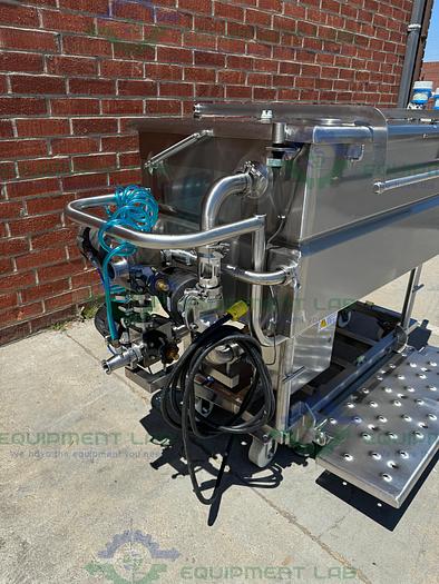 Used Sani Matic Stainless Steel 300 Liter COP System Parts Washer Skid