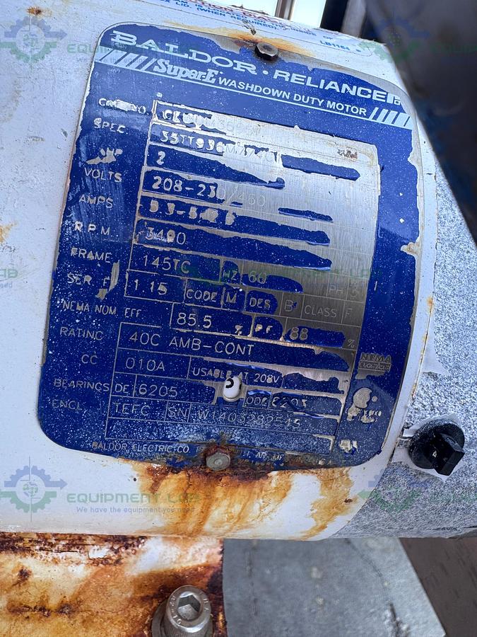 Used Allegheny Bradford 174 Liter Jacketed Nutsche Filter / Agitated Dryer