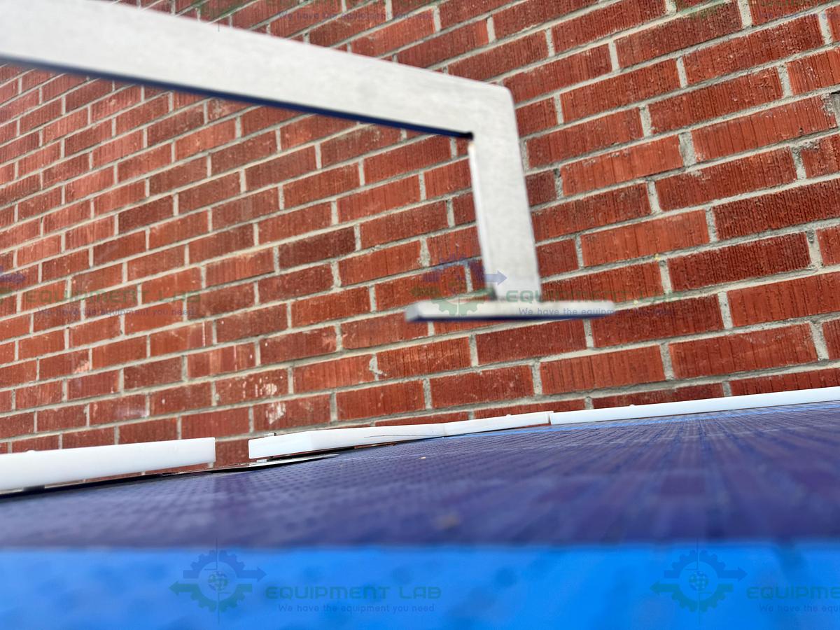  for parts or not working Dabrico Stainless Steel Reflow Surge Accumulation Feed Table Conveyor 46" x 84"