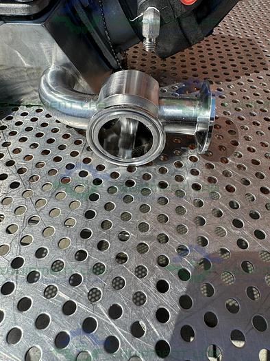 Used 3 ITT Pure Flo Advantage Stainless Steel Diaphragm Valve w/ 1" Sanitary Fittings