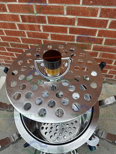 Used Allegheny  FH305900 Stainless Steel Stack Disk Filter Housing 150 FV/PSIG