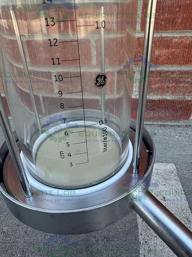 Used Cytiva / GE / Pharmacia BPG 100 / 500 Chromatography Column 4L