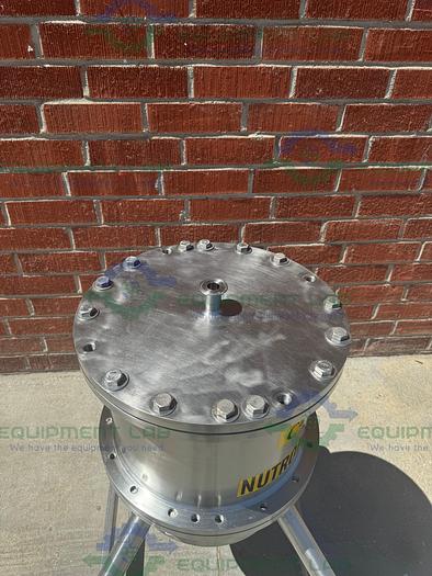 Used Mann Stainless Steel 300mm x 400mm Filter Housing w/ Full Vacuum Pressure Vessel