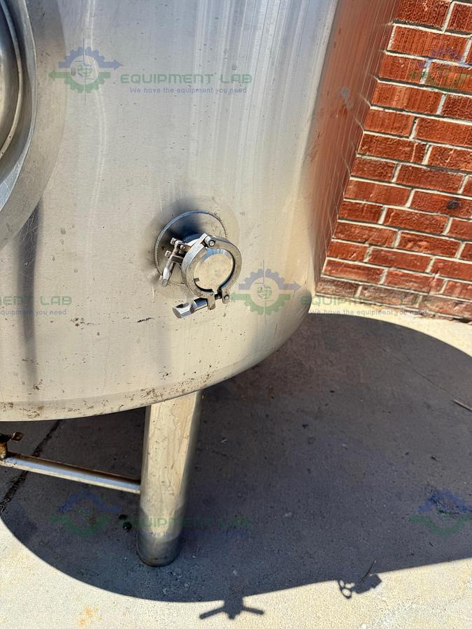 Used Unknown Brand 1000 Gallon Stainless Steel Jacketed Holding Tank