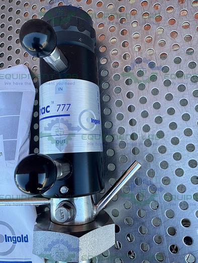 Mettler Toledo / Ingold Intrac 777 Retractable Flow Probe Housing