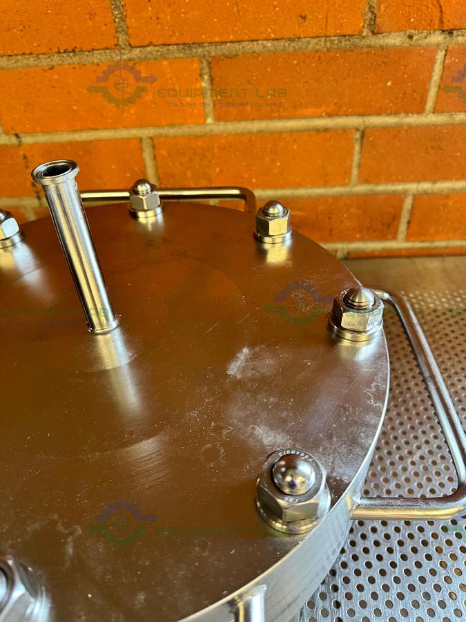 Used Stainless Steel 270mm High Press Membrane Disc Filter Housing 1000 PSI