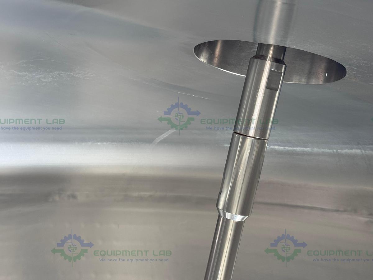 Used Paul Mueller 4500 Liter SS Jacketed Reactor w/ Agitator 25 PSI FV &138 PSI