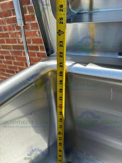 Used Sani Matic Stainless Steel 300 Liter COP System Parts Washer Skid