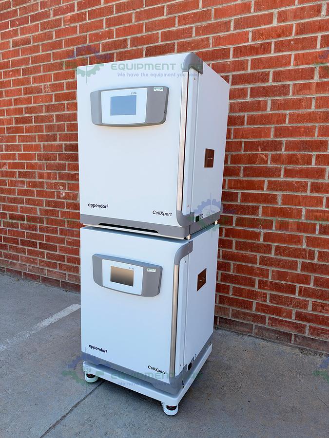 Used Eppendorf CellXpert C170i Double Stack Cell Culture Incubator 100-127V, 170L