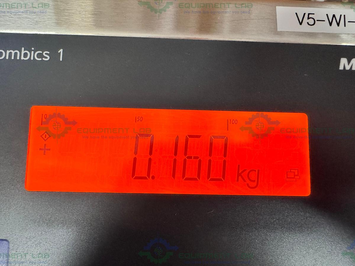 Used Minebea Intec CAPS1U-100EE-LU Stainless Steel Scale 18x18 w/ CAIS1-U, 130LBS